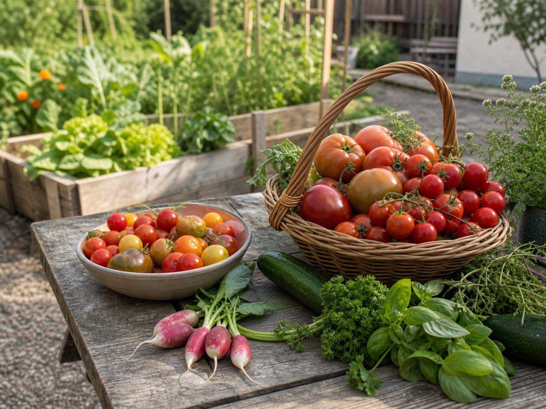 Frische Tomaten aus regionalem Anbau